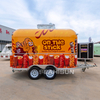 Stainless Steel Charcuterie Cart Coffee Station Food Trucks Ice Cream Buy a Food Trailer With Hamburger Pizza