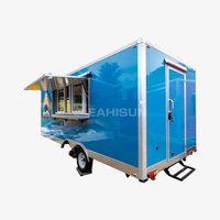 Blue Square Food Trailer-5.5m