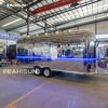 Outdoor Mobile Food Car Mobile Coffee Equipped Burger Commercial Coffee Street Hot Dog Food Cart Pizza Oven Foodtruck Food Trailer