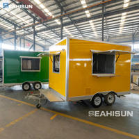 Custom Square Food Trailer | NSF Certified Mobile Kitchen for Sale