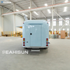 SEAHISUN Light Blue Aluminum Spray Airstream Style Food Trailer