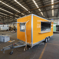 Professional Outdoor Efficient Multifunctional Certified Mobile Food Trailer
