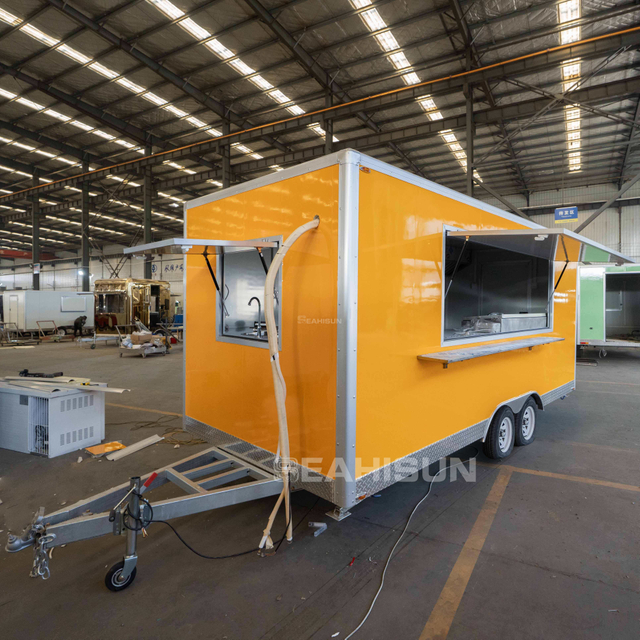 Professional Outdoor Efficient Multifunctional Certified Mobile Food Trailer