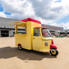 Piaggio Customized Ape Coffee Beer Juice Electric Ice Cream Drinks Taco Tuk Tuk Truck Food Cart for Sale