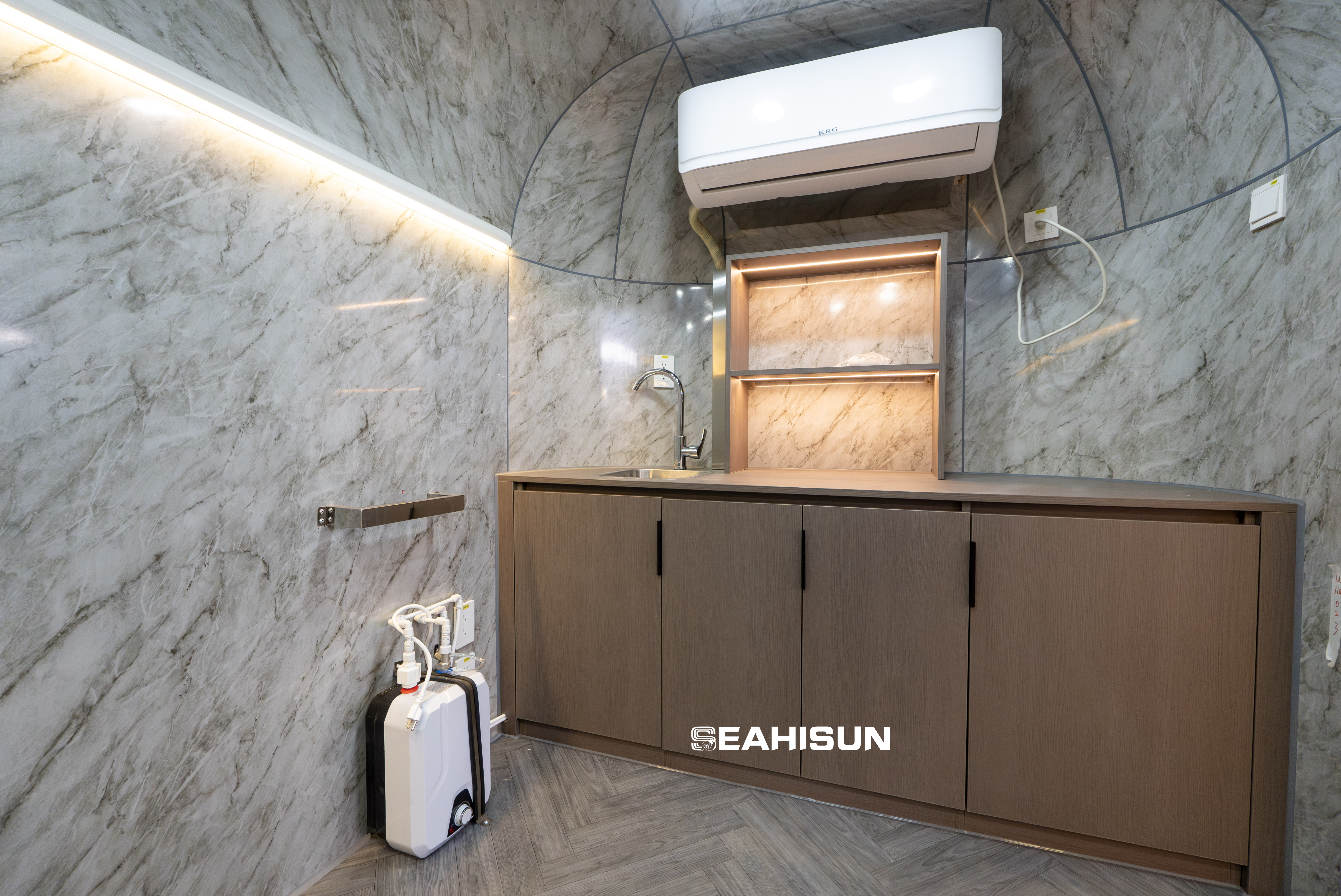 Aluminum food trailer (5)