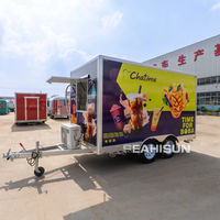 China Supplier Professional Multifunctional Full Kitchen Dining Cart Trailer Mobile Food Truck with Customized