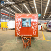  DOT Mobile Ice Cream Restaurant Piazza Trailer Hotdog Cart Food Trailer Food Truck with Full Kitchen