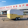 Customized Multifunctional Stainless Steel Rust Resistant Fast Food Truck Coffee Kitchen Concessions Mobile Food Trailer