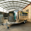 Stainless Steel Airstream Food Trailer-5.5m