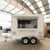 White Square Food Trailer-3m