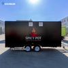 SEAHISUN Spicy Pot Food Trailer - Towable Mobile Kitchen for Street Food