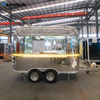 Stylish Mirror Stainless Steel Airstream Food Trailer with Full Kitchen SMAA-4000