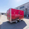 Pink Square Food Trailer-3.5m