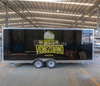 Black Square Food Trailer-5.5m