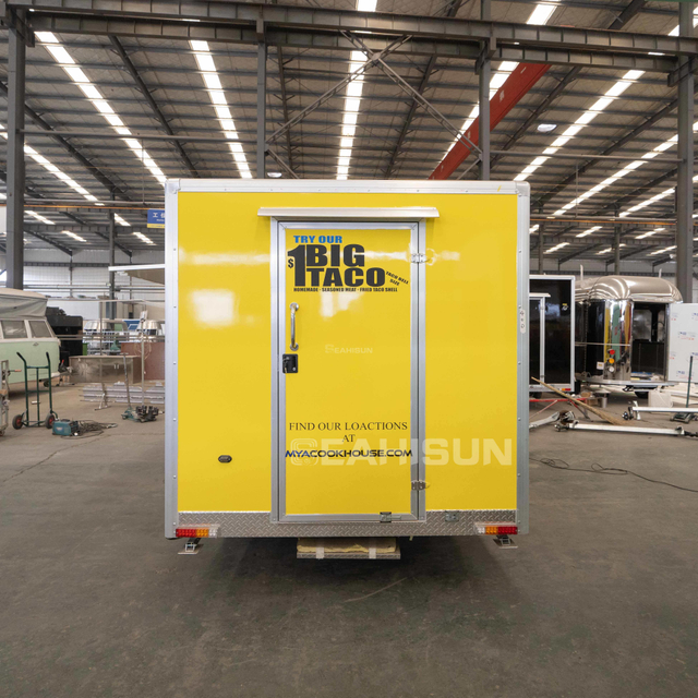 Coffee Van Restaurant Ice Food Cart Restaurant Food Truck Kitchen Food Trailer for Sale Europe 