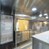 Customized Mobile Street Kitchen Coffee Snack Ice Cream Hot Dog Stainless Steel Travel Kitchen Airstream Food Truck Trailer with Equipment for Sale