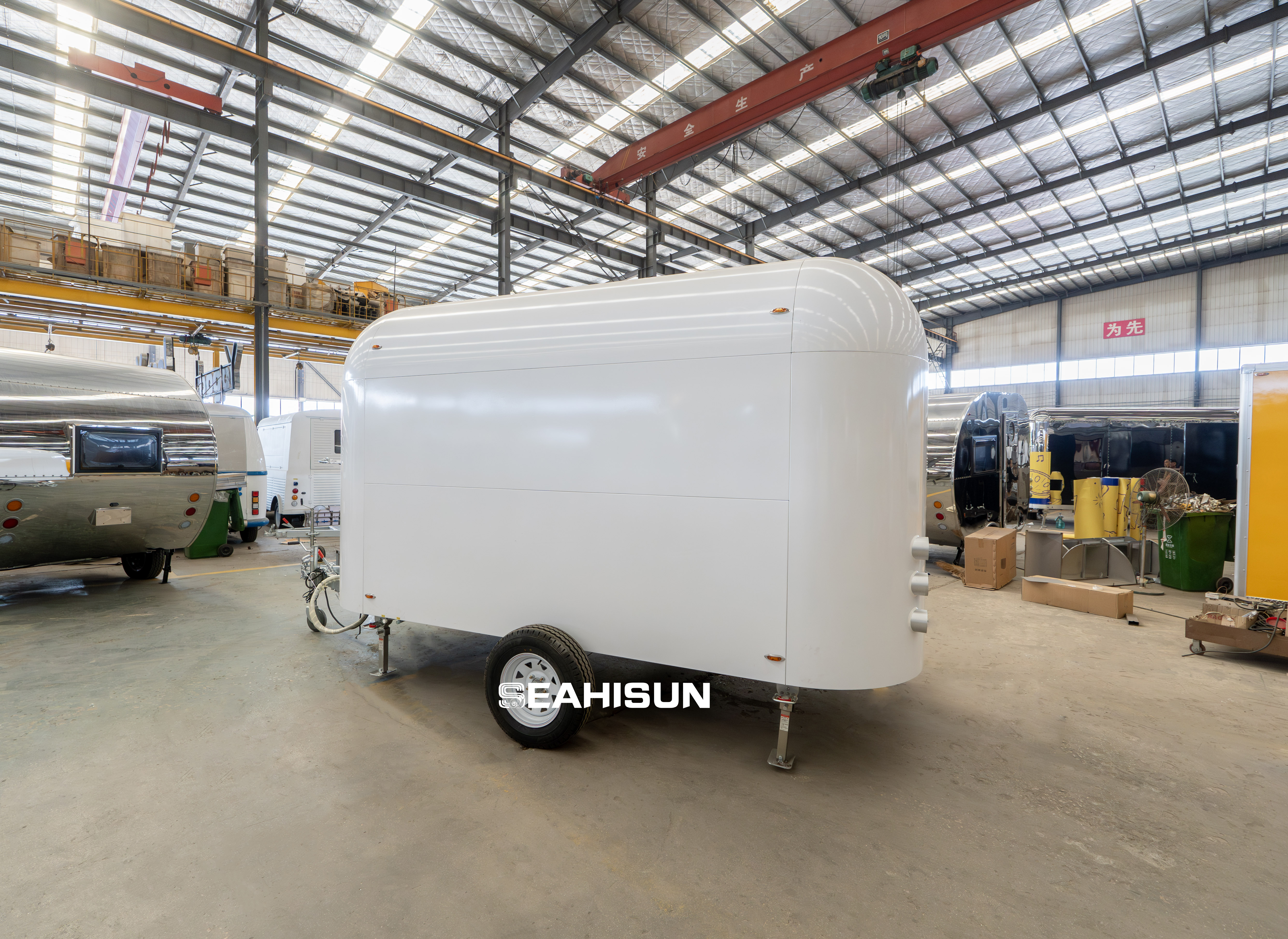 Aluminum food trailer (1)