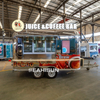 Inquire about 2025 Top Quality Pizza Food Cart Hot Dog Street Mobile Food Trucks DOT CE Certification Commercial Food Trailer
