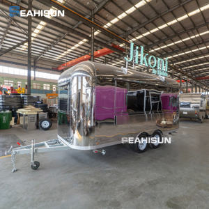 Manufacturer Custom Mobile Restaurant Food Truck with Full Kitchen Equipment 