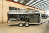 Stainless Steel Airstream Food Trailer-5.5m