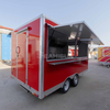 Red Square Food Trailer-4m