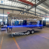 Outdoor Mobile Food Car Mobile Coffee Equipped Burger Commercial Coffee Street Hot Dog Food Cart Pizza Oven Foodtruck Food Trailer