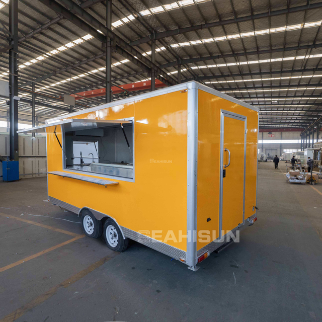 Professional Outdoor Efficient Multifunctional Certified Mobile Food Trailer