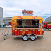 Stainless Steel Charcuterie Cart Coffee Station Food Trucks Ice Cream Buy a Food Trailer With Hamburger Pizza
