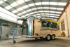 Stainless Steel Airstream Food Trailer-5.5m