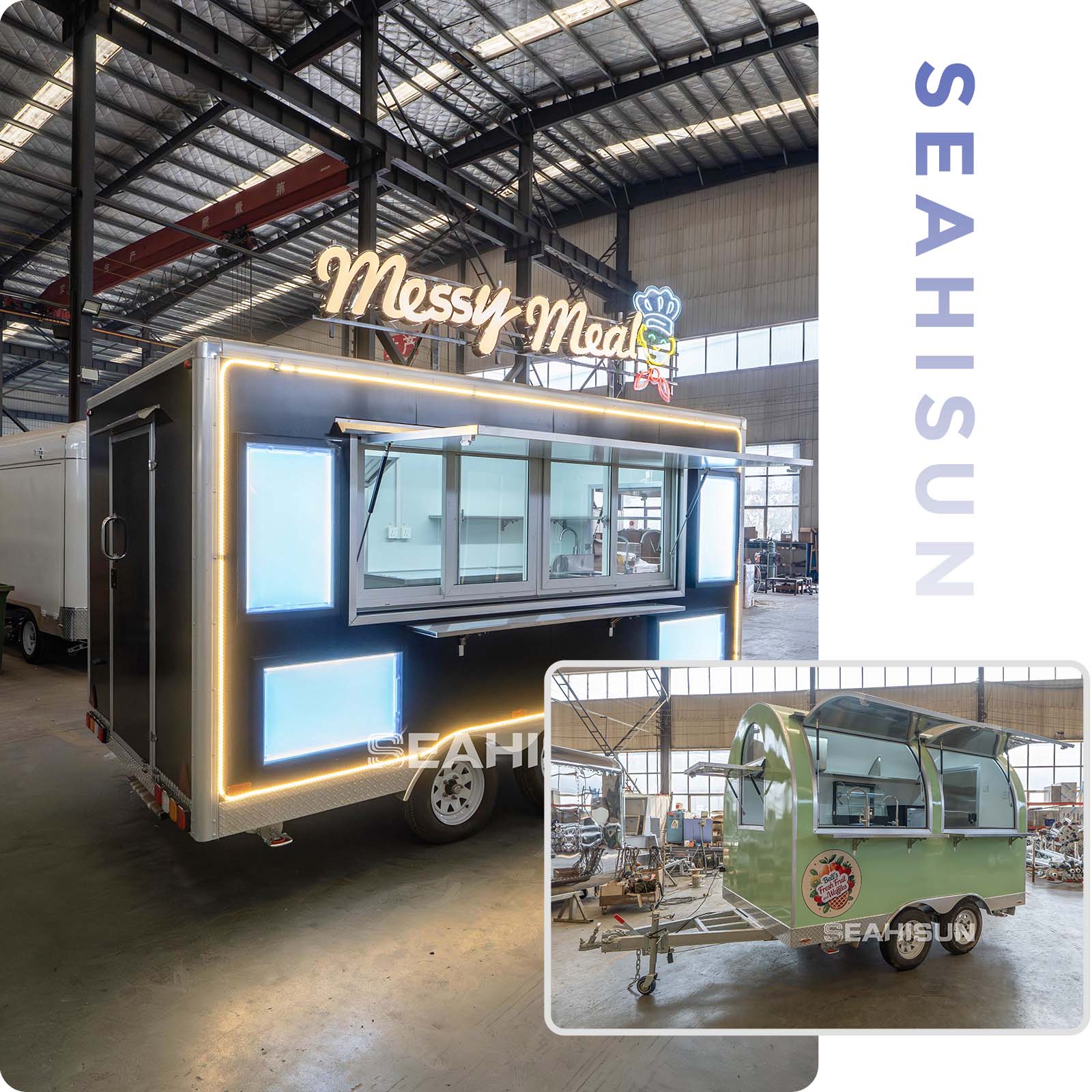 Seahisun Food Trailer Display