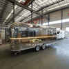 Customized Mobile Street Kitchen Coffee Snack Ice Cream Hot Dog Stainless Steel Travel Kitchen Airstream Food Truck Trailer with Equipment for Sale