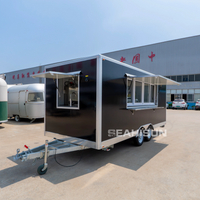 Customized Product Solutions Mobile Restaurant Catering Ice Cream Bbq Catering Concession Fast Food Trailer Manufacturer 