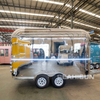 Customizable Ice Cream Hotdog Pizza Mobile Kitchen Usa Food Truck Trailer 