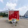Custom Outdoor Street Ice Cream Coffee Street BBQ Mobile Snack Fast Food Trailer with Infrastructure Equipment Ready for Deliver