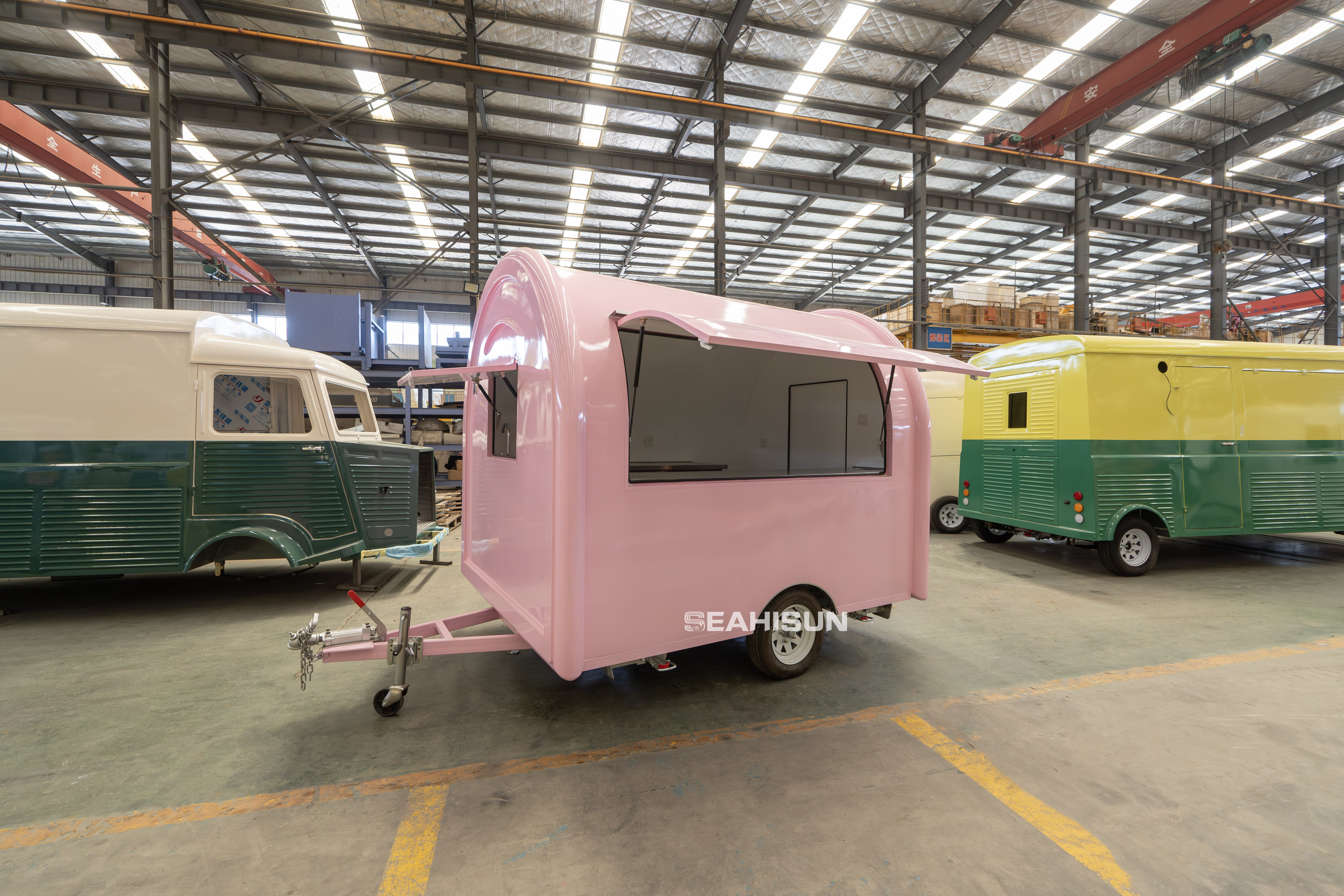 Round Top Food Trailer Overview