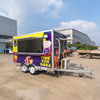 China Supplier Professional Multifunctional Full Kitchen Dining Cart Trailer Mobile Food Truck with Customized