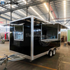 ISO and DOT Certified Mobile Square Food Trailer