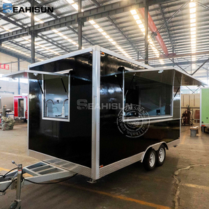 ISO and DOT Certified Mobile Square Food Trailer