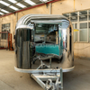 Stainless Steel Airstream Food Trailer-5.5m