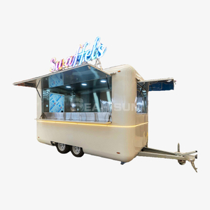 White Customized Food Truck-4.9m