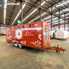  DOT Mobile Ice Cream Restaurant Piazza Trailer Hotdog Cart Food Trailer Food Truck with Full Kitchen