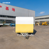 Customized Multifunctional Stainless Steel Rust Resistant Fast Food Truck Coffee Kitchen Concessions Mobile Food Trailer