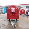 Red Round Food Trailer-2.5m