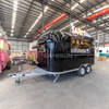 Iron Sheet Airstream Food Trailer-4m