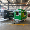Custom Square Food Trailer | NSF Certified Mobile Kitchen for Sale