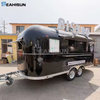 Colorful Small Vintage Galvanized Sheet Airstream Food Trailer SMA-3000