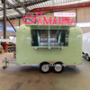 Customizable New Model Mobile Store Ice Cream Food Van Truck Trailer for Coffee Ice Cream And Hamburgers Sale