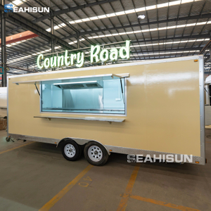 Custom Size Equipment Mobile Kitchen Restaurant Food Cart Fast Food Tacos Truck Food Trailer With Kitchen Equipment