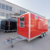 Red Square Food Trailer-4m