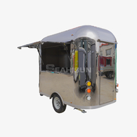 Stainless Steel Airstream Food Trailer-2.5m